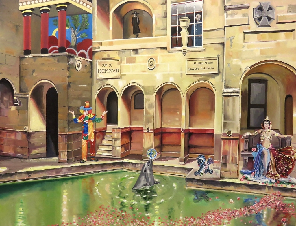 Mata Hari poretret schilderij olieverf op doek Mata HariLeeuwarden Peter Boonstra kunstenaar Almere 2019 schilderij olieverf op doek kunstschilder Almere