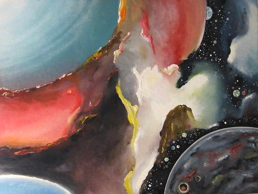 De Cosmos Kosmos Universum Peter Boonstra kunstenaar Almere 