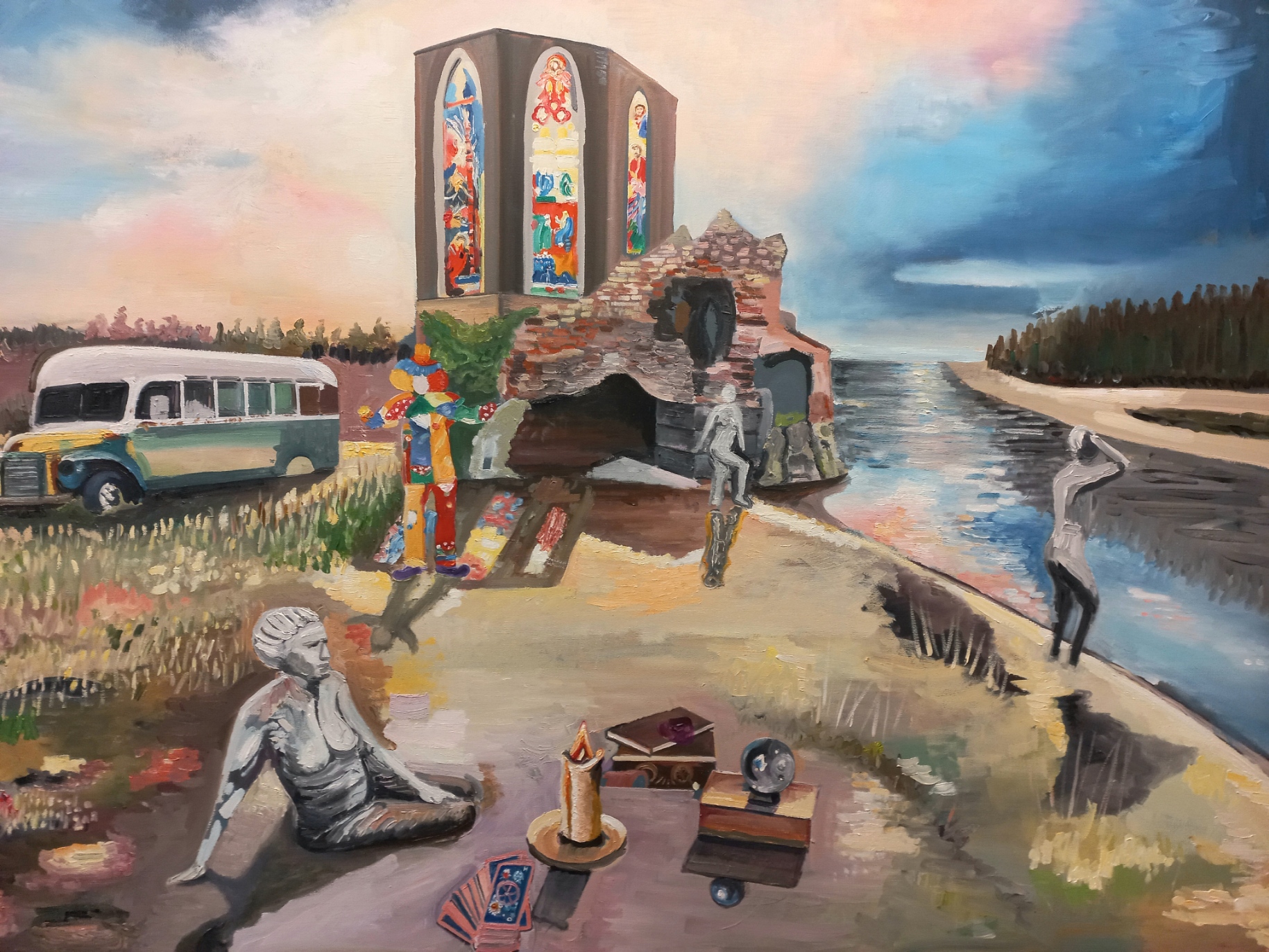 Into the wild. Chris McCandless death in the Magic bus 142 day 113,. river Teklanikate too wide.