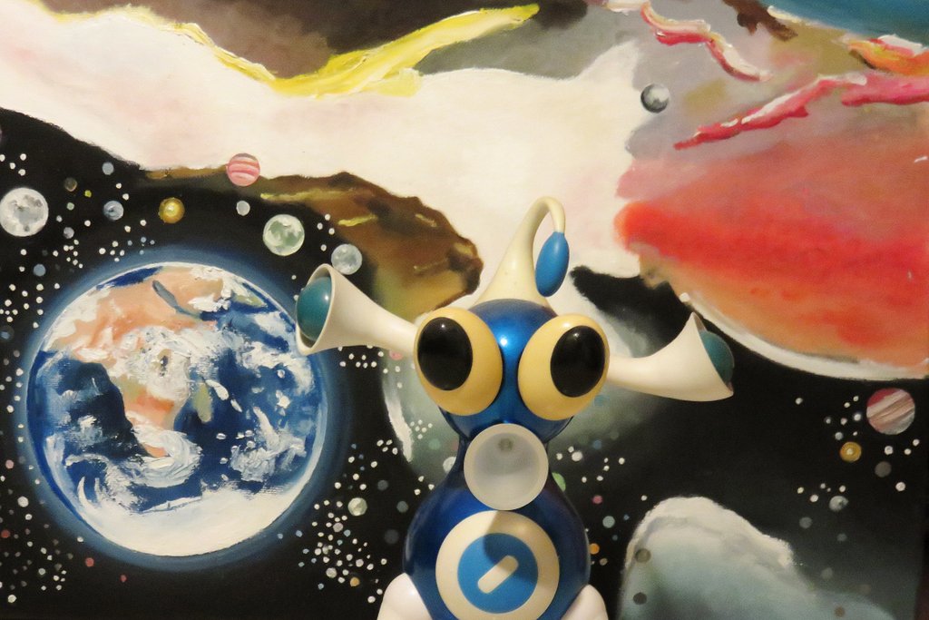 Space Oddity Peter Boonstra Kunstschilder 
