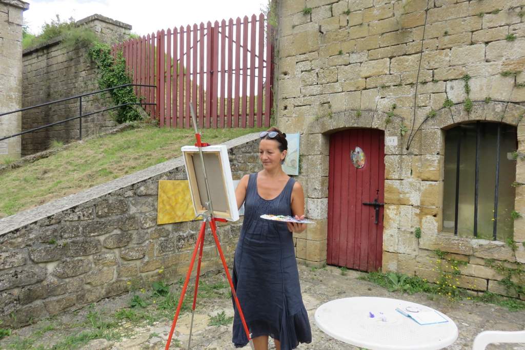 Sacha Polianina, artiste Montmedy, Auflance 2016