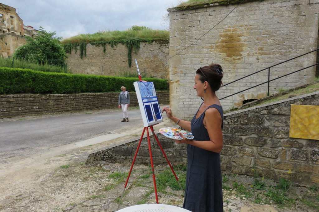 Sacha Polianina Artiste Peinture / Dansant Citadel Montmedy